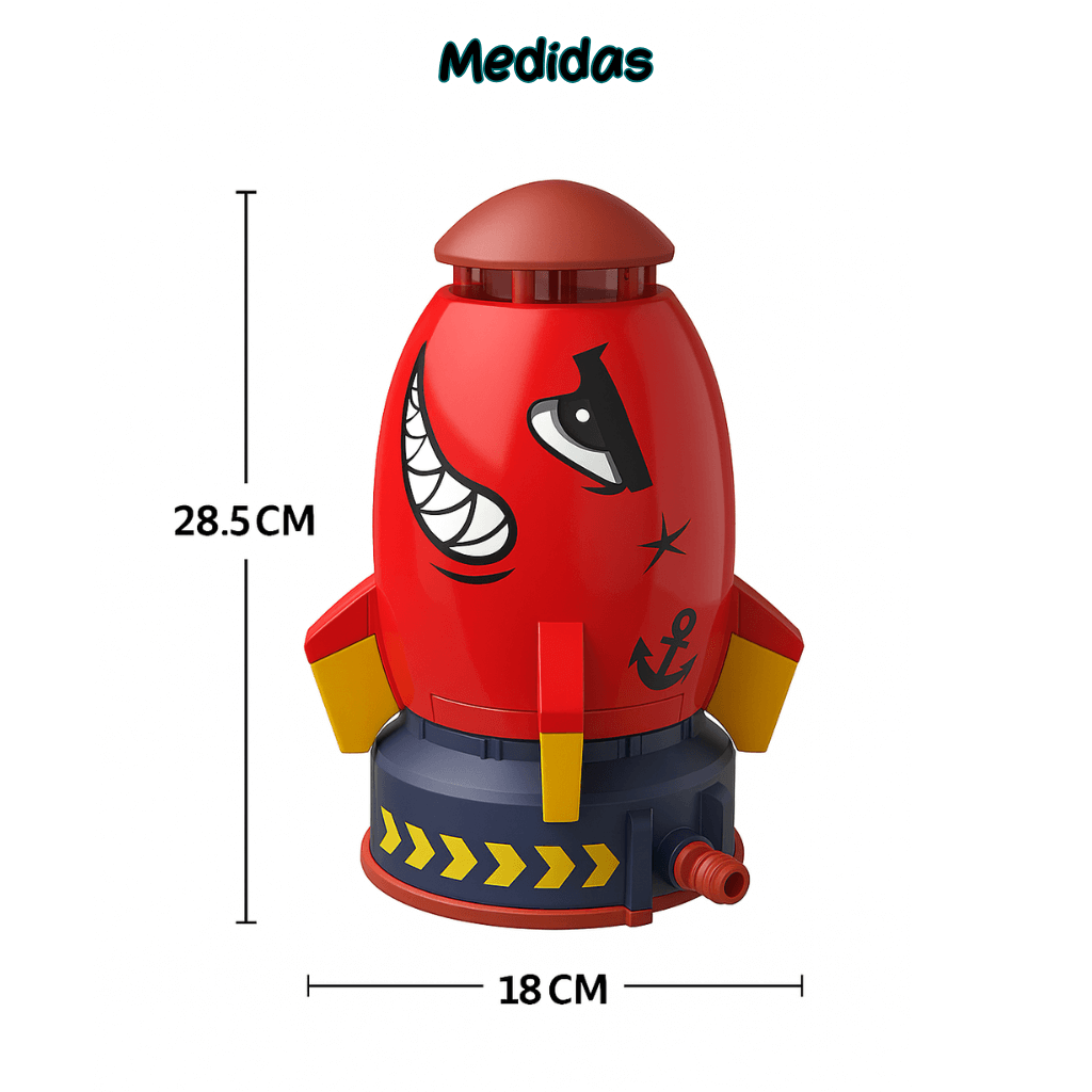 AquaRocket Go™ - Cohete Lanza Agua