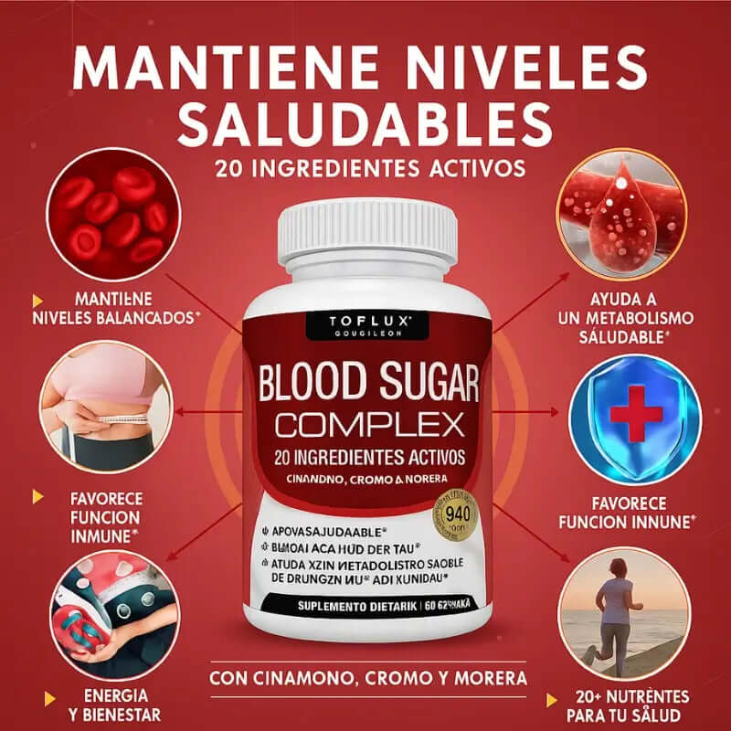 BLOOD SUGAR COMPLEX 20 Ingredientes