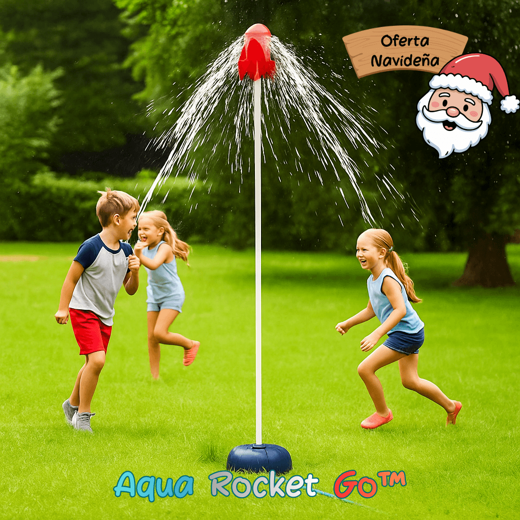 AquaRocket Go™ - Cohete Lanza Agua