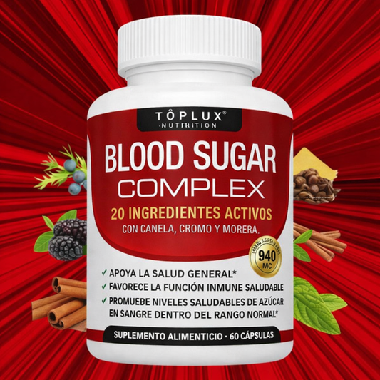 BLOOD SUGAR COMPLEX 20 Ingredientes