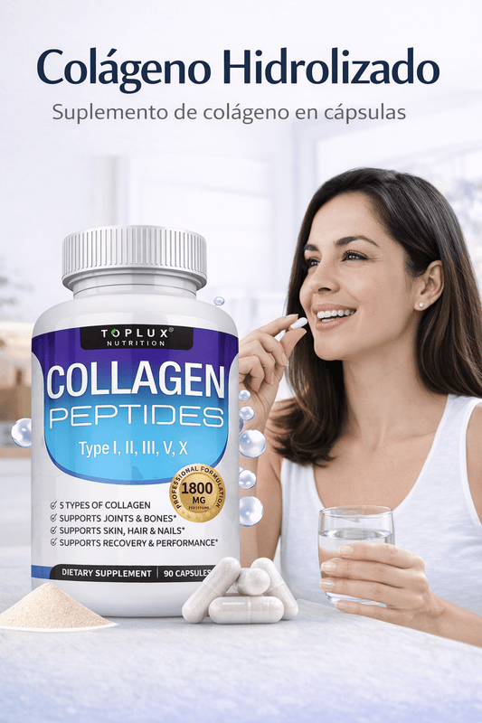 Cápsulas de Colágeno Hidrolizado (90 unidades)