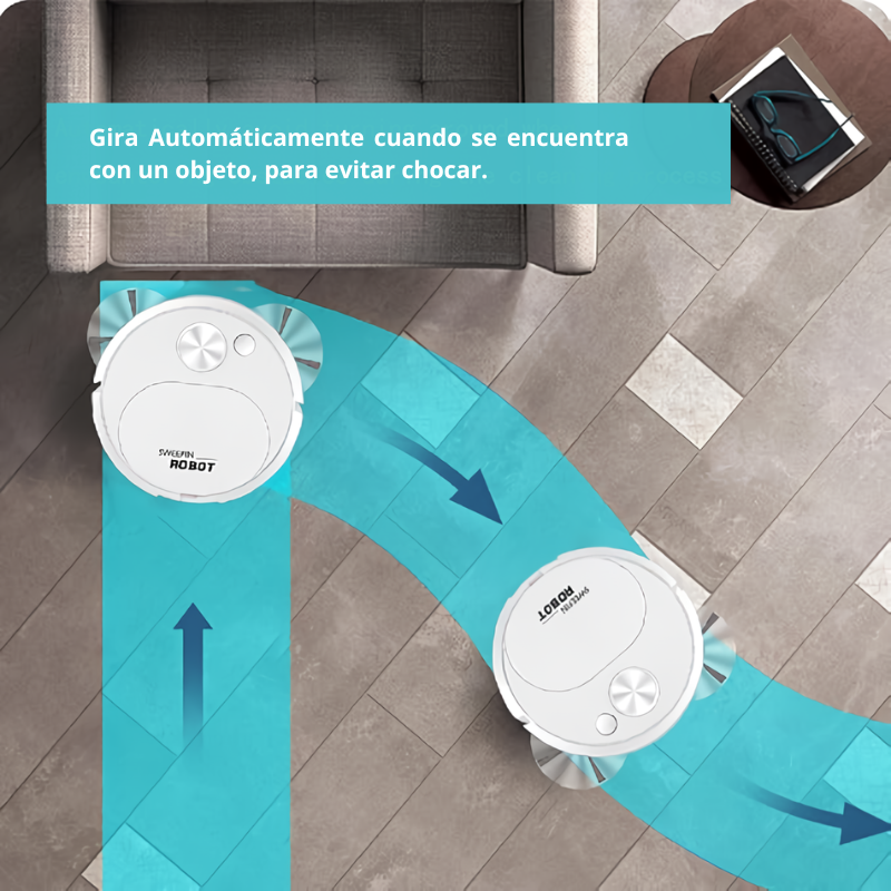 Aspiradora Robot 3 en 1