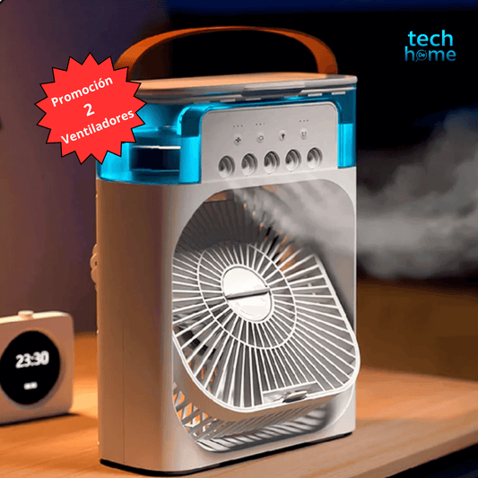 VENTILADOR PORTÁTIL CON AIRE FRÍO