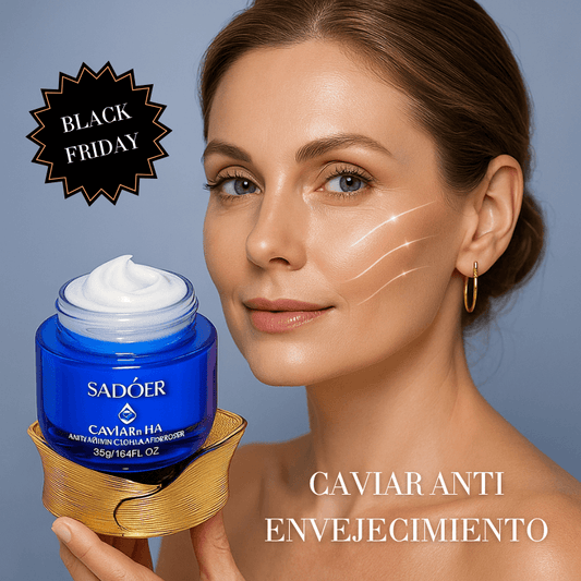 Crema Caviar Antiarrugas - Hidratación Profunda.